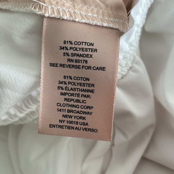 White maxi skirt. NWT - Picture 6 of 6